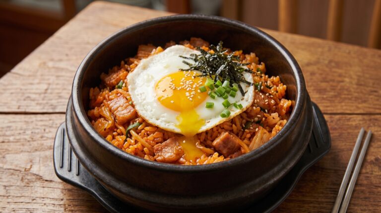 15-Minute Kimchi Fried Rice (Kimchi Bokkeumbap)